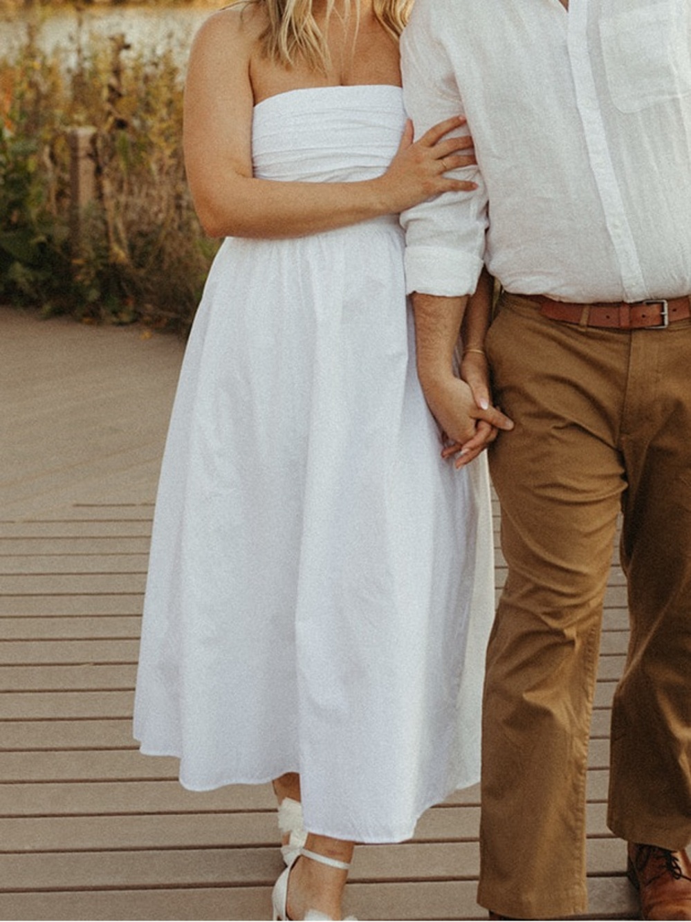 Abercrombie White Emerson Dress